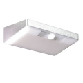 Lumières solaires à l&#39;extérieur, lumière de capteur de mouvement 760 Lumen 48 LED, cadre en alliage d&#39;aluminium imperméable à l&#39;eau Sécurité extérieure sans fil Lumière solaire Garden Garden Patio Wall Light